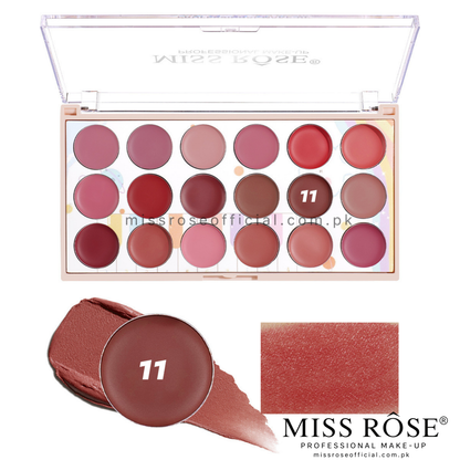 Miss Rose 18 Color Lipstick Kit (NEW)