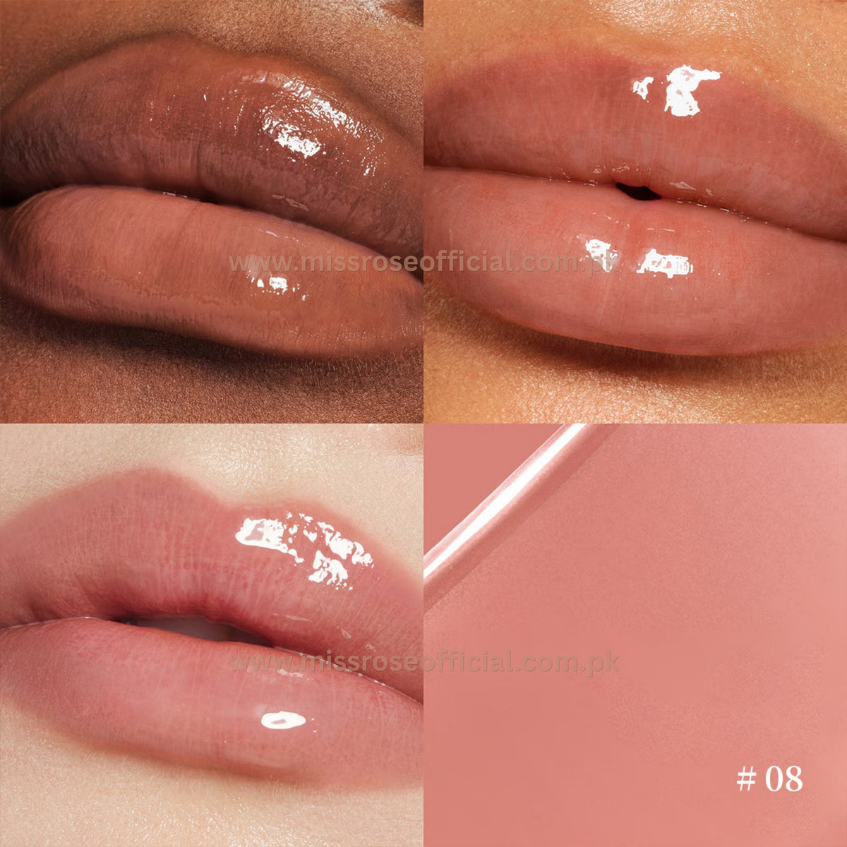 Silver Cupid's Arrow Full Moisturising Lip Gloss
