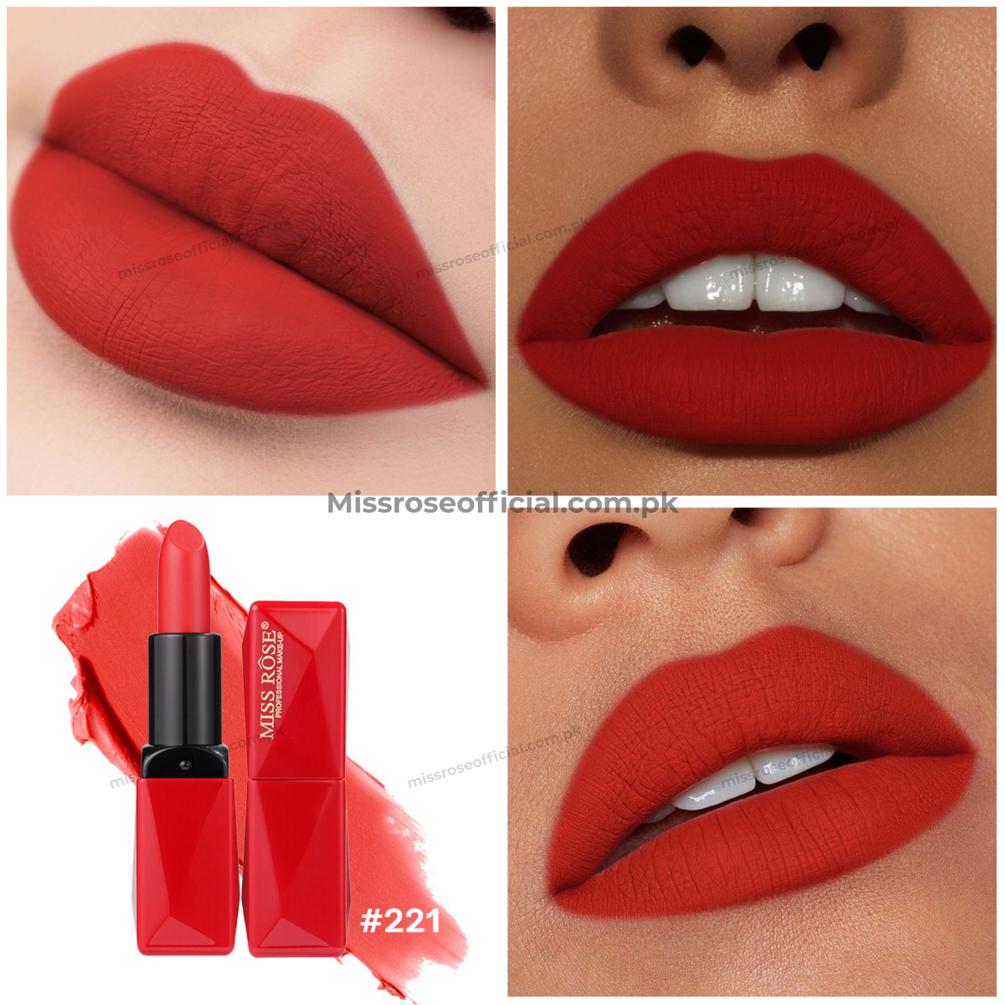 Miss Rose Matte Double Arcuate Lipstick