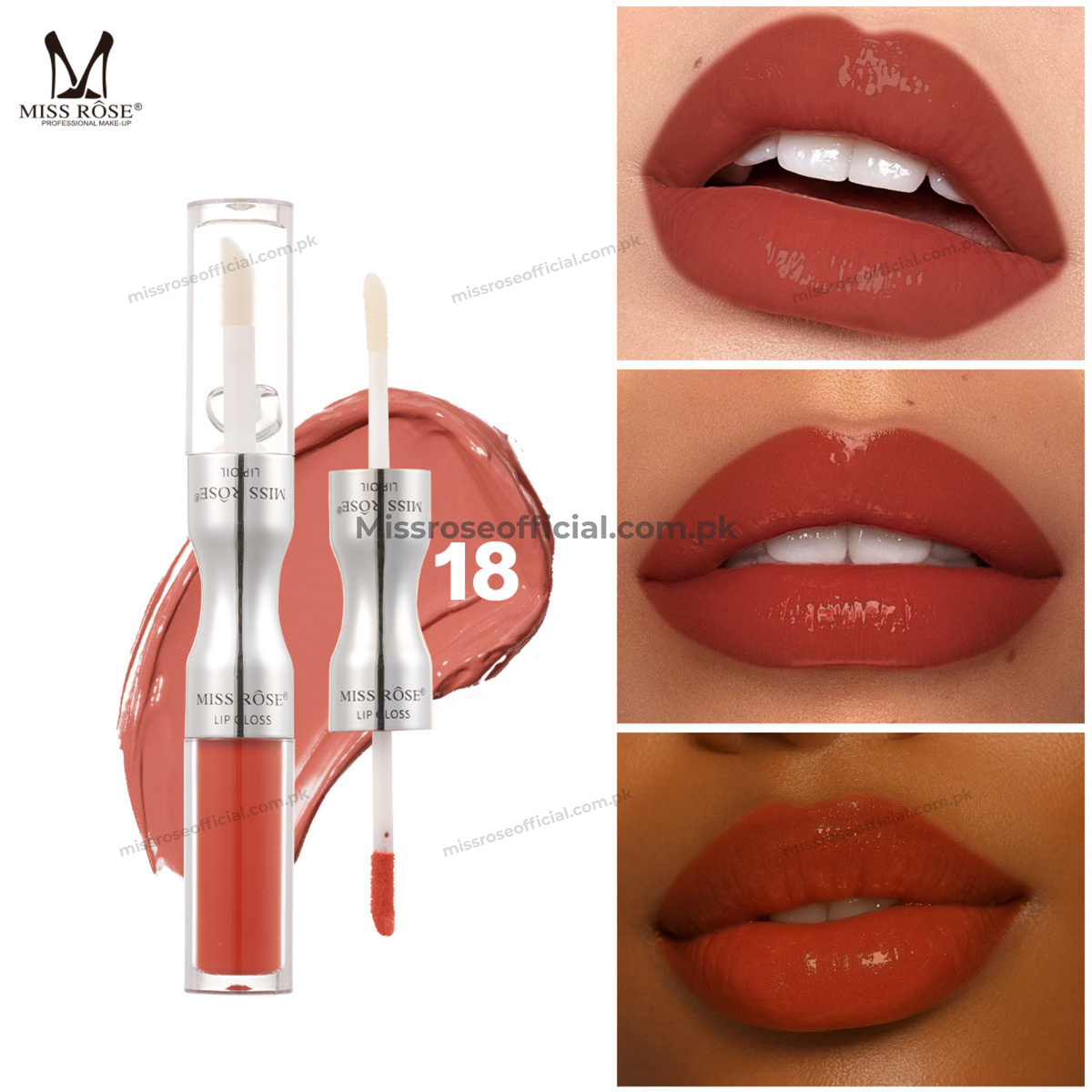 Lip Gloss & Lip Oil 2-in-1