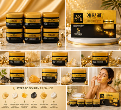 DR•RASHEL 24k Pure Gold Facial 6 in 1