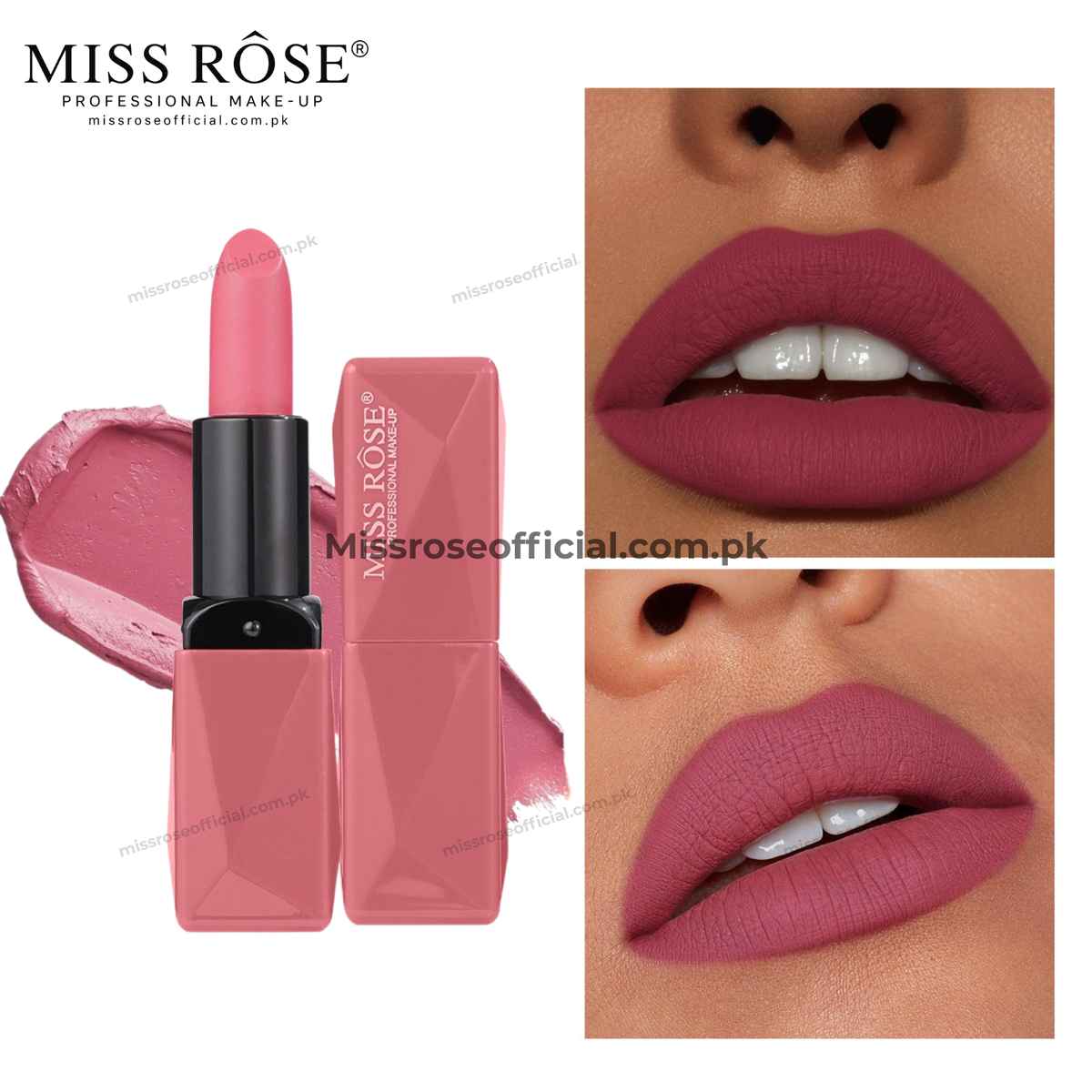 Miss Rose Matte Double Arcuate Lipstick