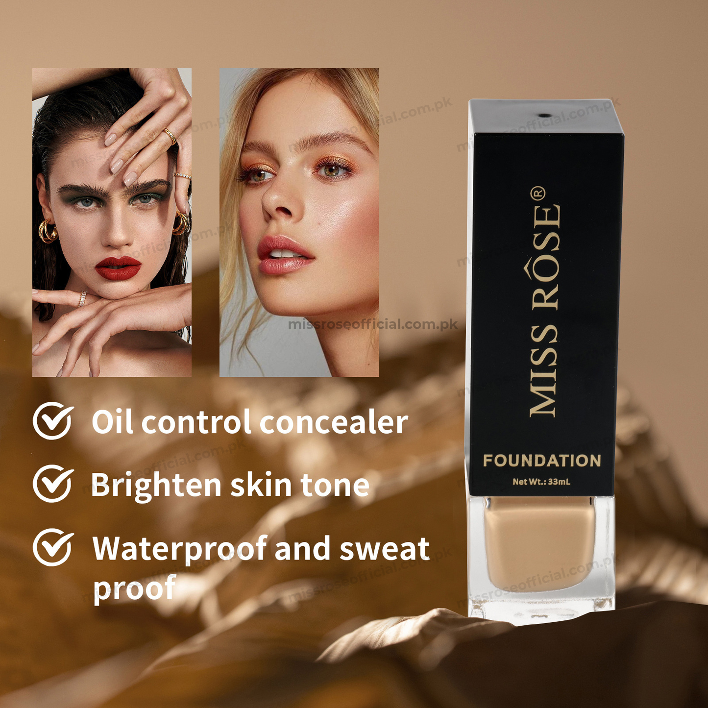 MISS RÔSE® Super Docile Foundation