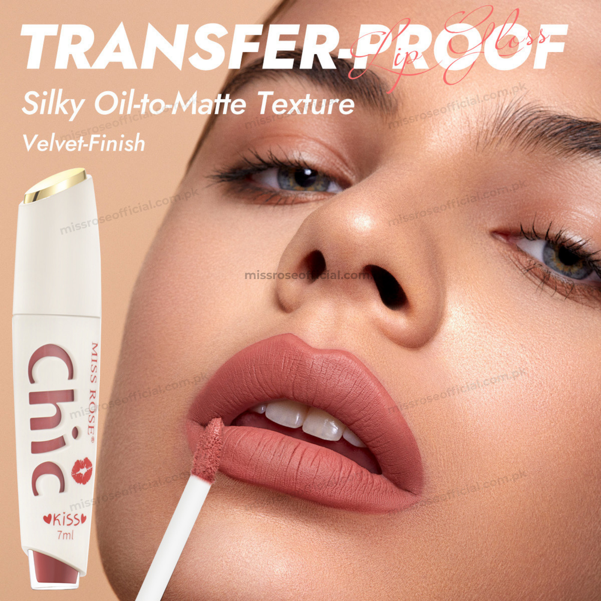 MISS RÔSE® Chic Matte Lip Gloss