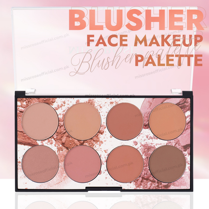 Miss Rose 8 Color Blush Palette
