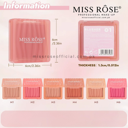 MISS RÔSE® Girly Pink Ocean Beachy Blusher