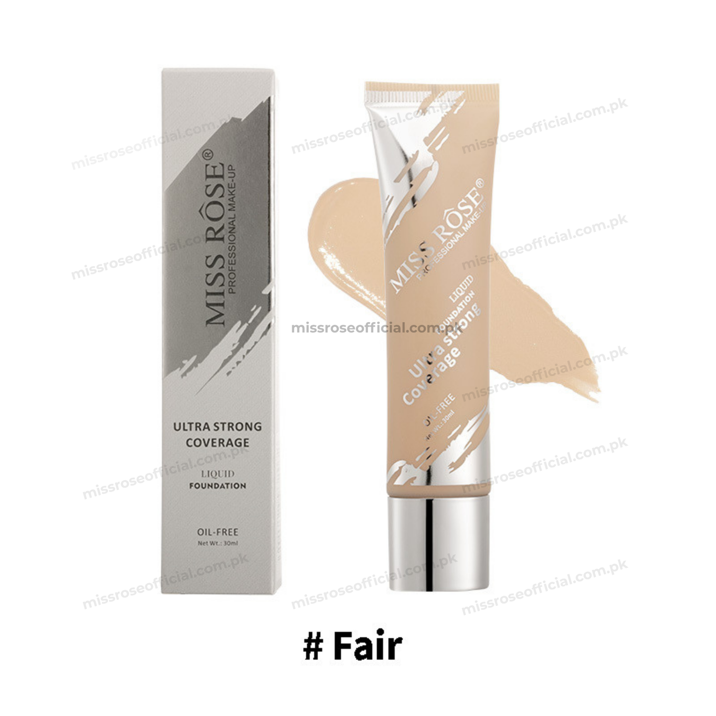 MISS RÔSE® Ultra Strong Coverage Liquid Foundation