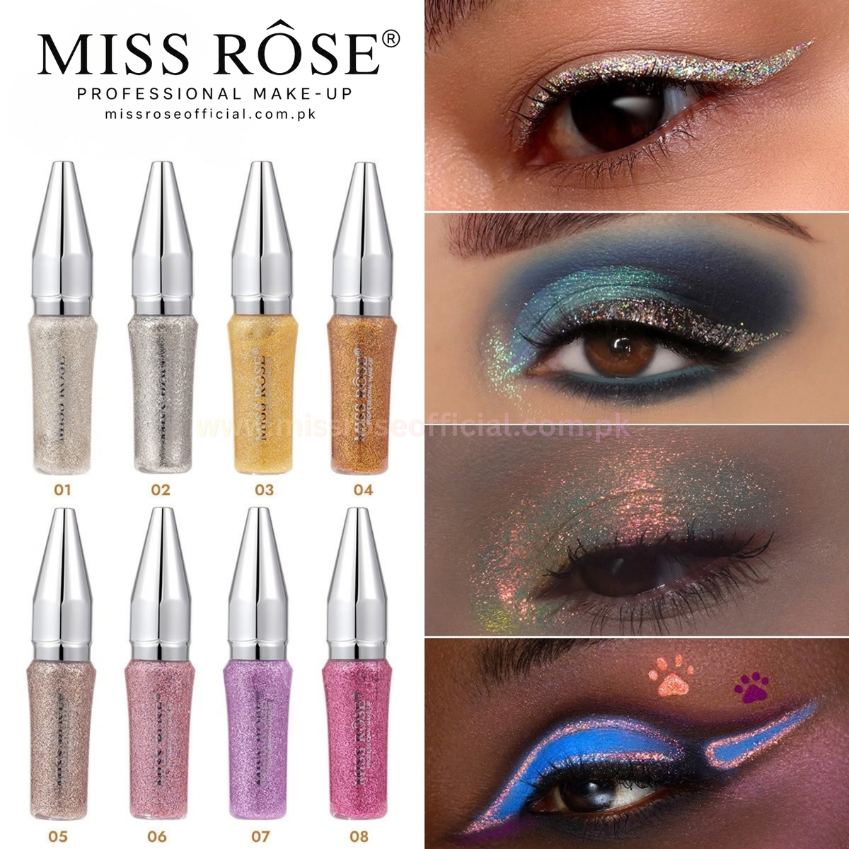 Meteor Cone Glitter Eyeliner