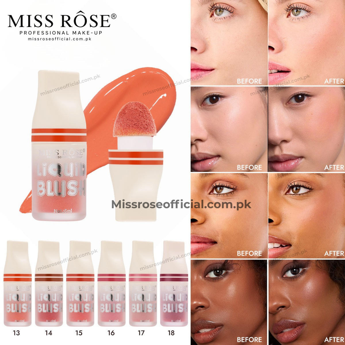 MISS RÔSE® Liquid Blush