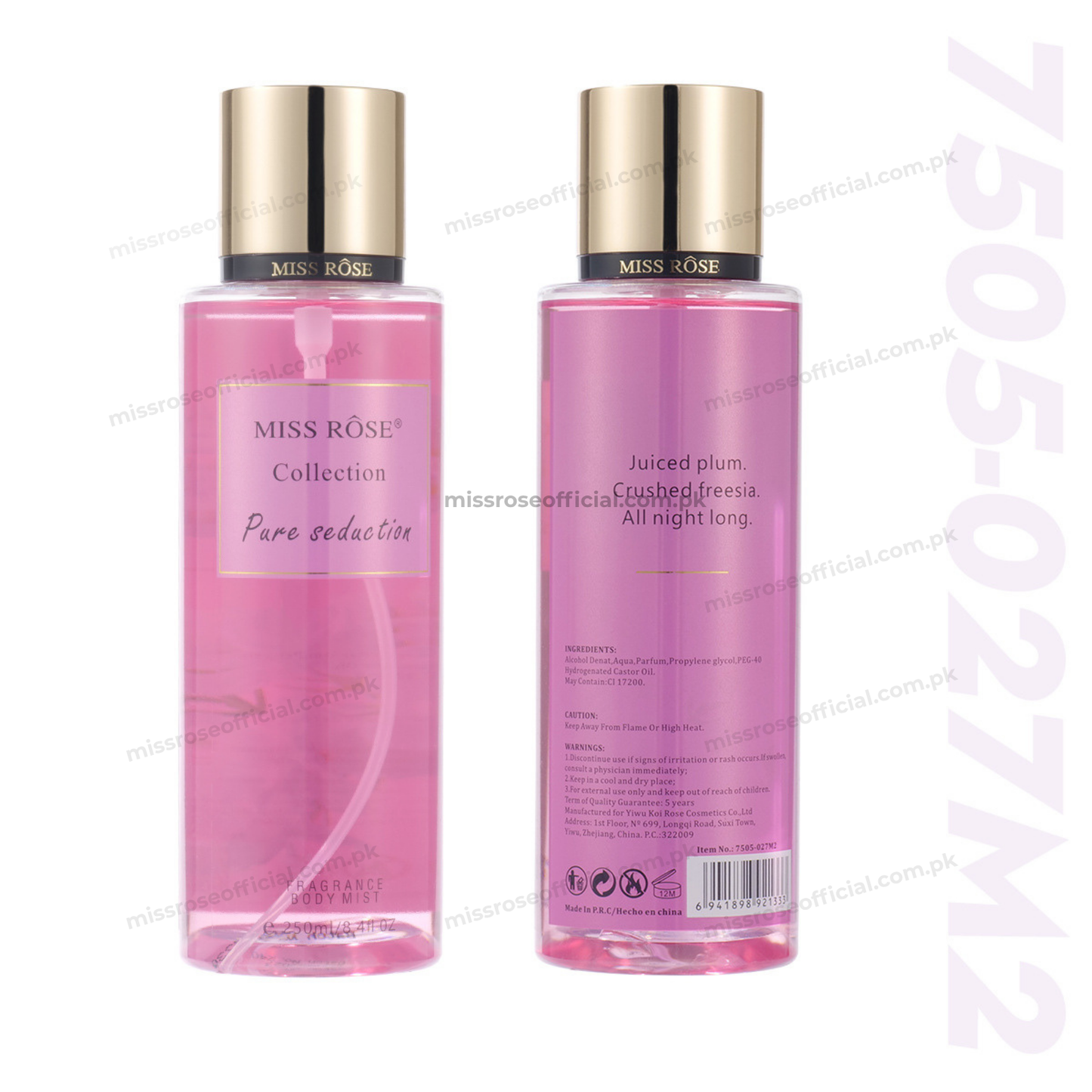 Miss Rose Allure Mist Perfume
