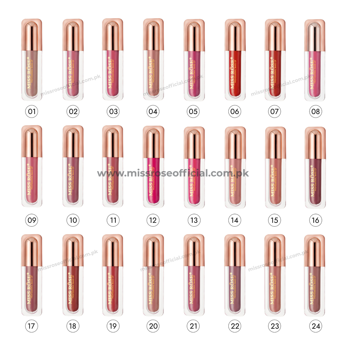 MISS RÔSE® Zip Gloss Matte Color