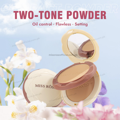 Miss Rose Oil Control Flawless Compact powder