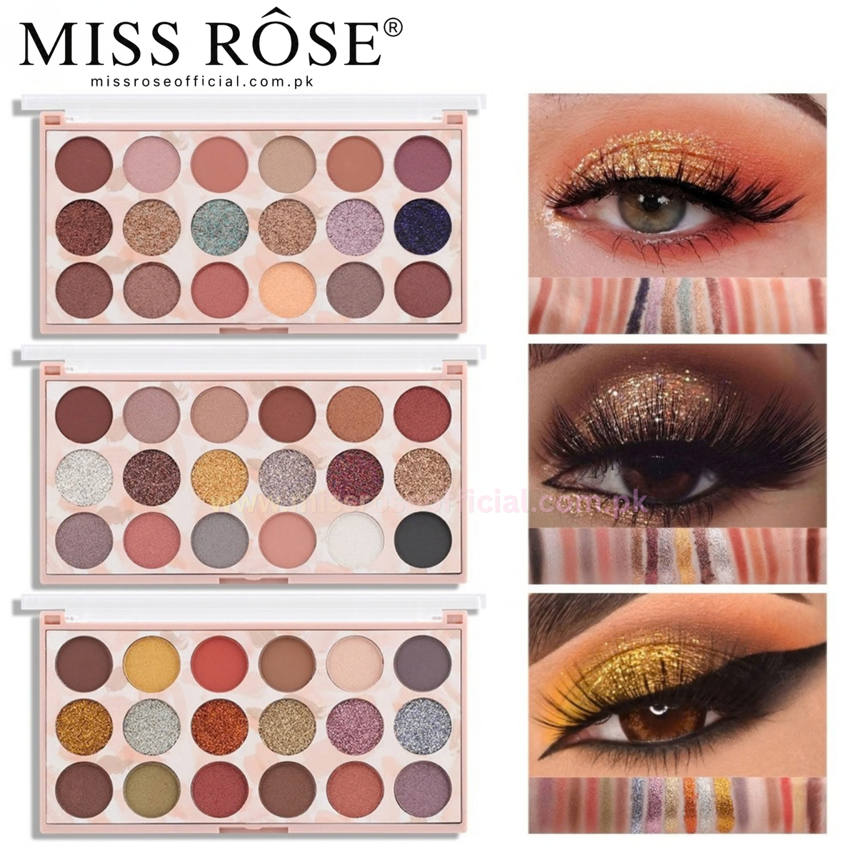 Eyeshadow & Glitter Palette 18 Colors