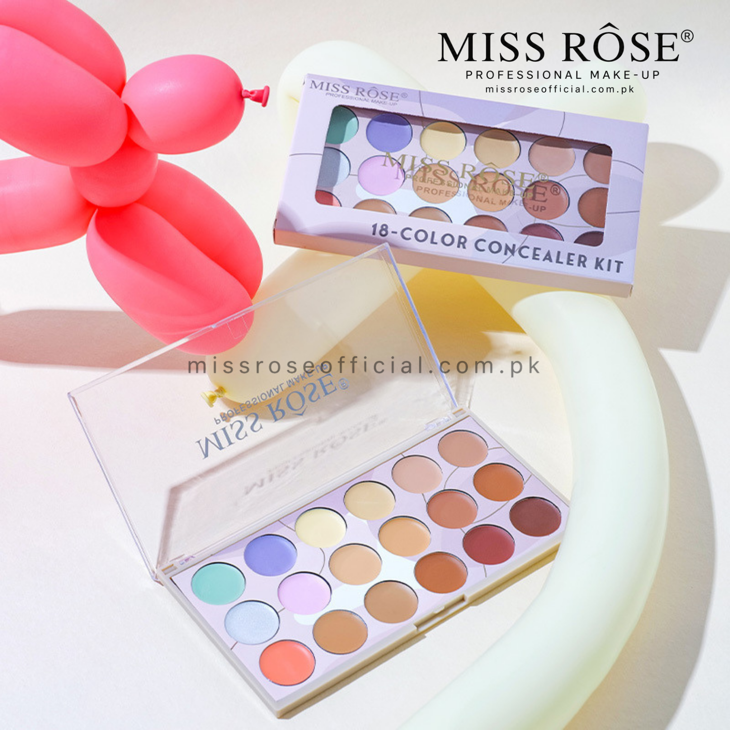 MISS RÔSE® 18 COLOR CONCEALER KIT
