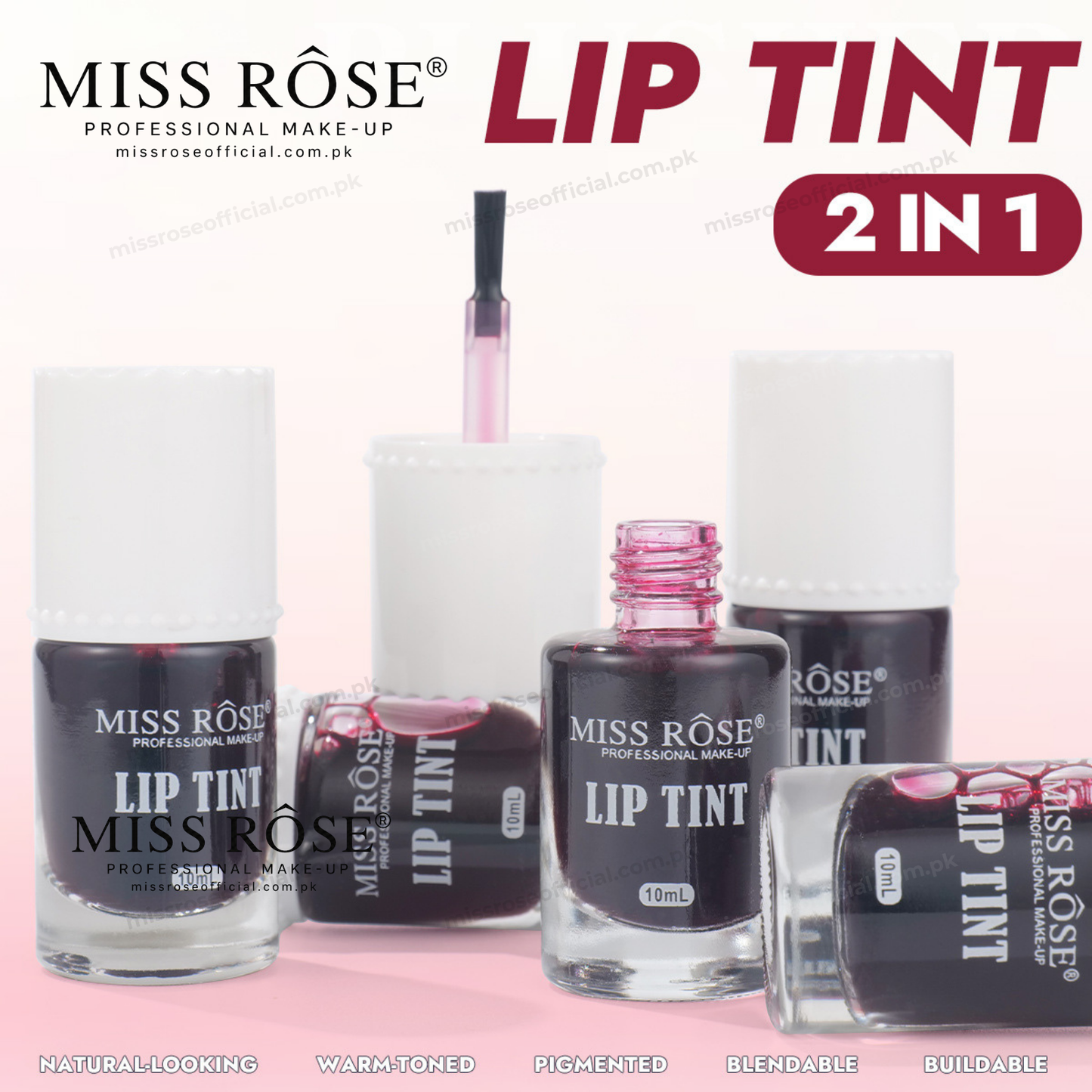 MISS RÔSE® LIP TINT 2 IN 1