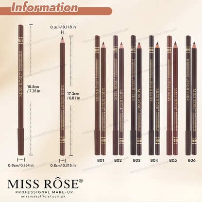 MISS ROSE® All-In-One Eyeliner / Eyebrow Pencil