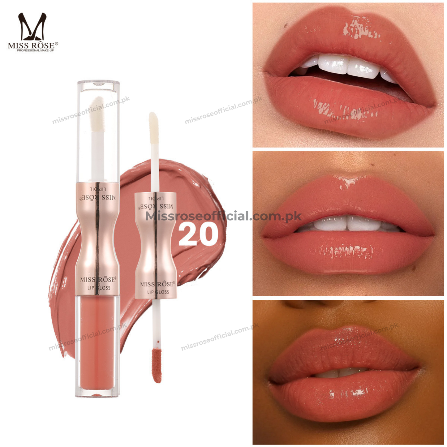Lip Gloss & Lip Oil 2-in-1
