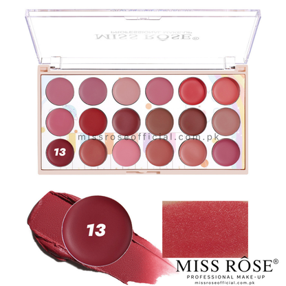 Miss Rose 18 Color Lipstick Kit (NEW)
