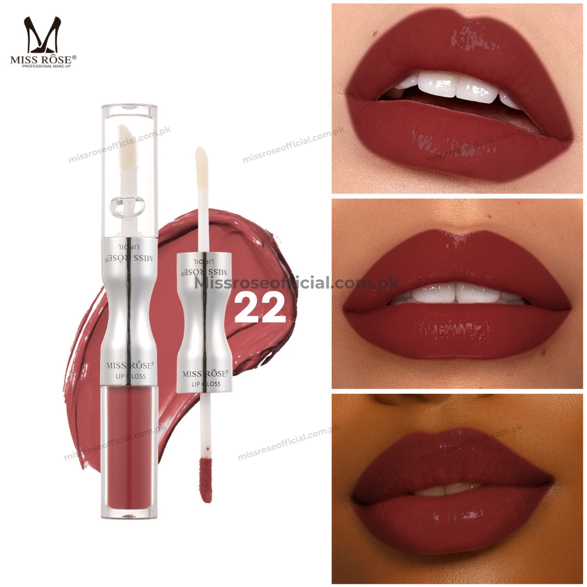 Lip Gloss & Lip Oil 2-in-1