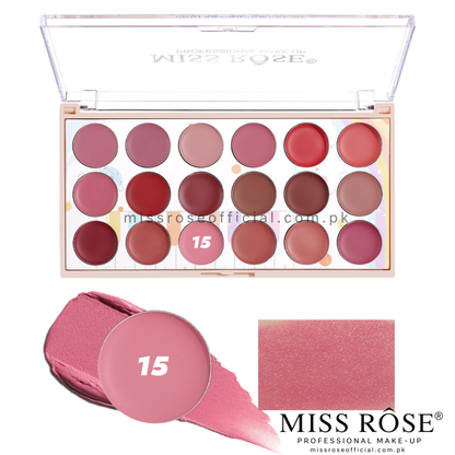 Miss Rose 18 Color Lipstick Kit (NEW)