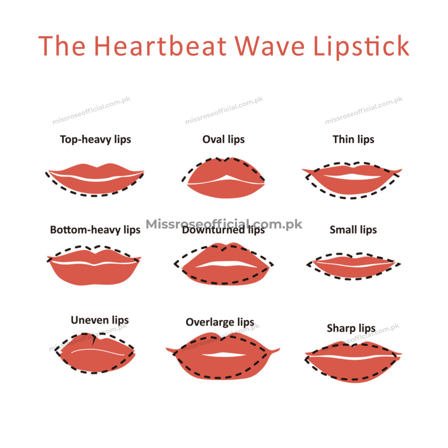 MISS RÔSE® The Heartbeat Wave Lipstick