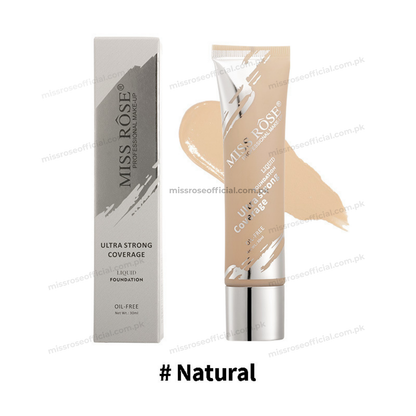 MISS RÔSE® Ultra Strong Coverage Liquid Foundation