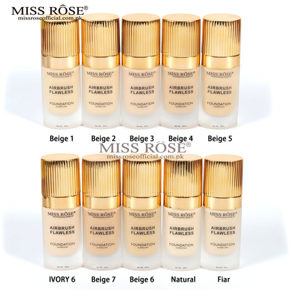 Miss Rose®  AirBrush Flawless Liquid Foundation