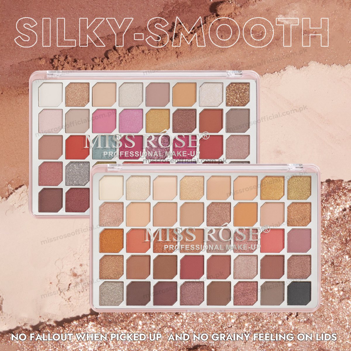 MISS RÔSE® 40-Color Eyeshadow Palette
