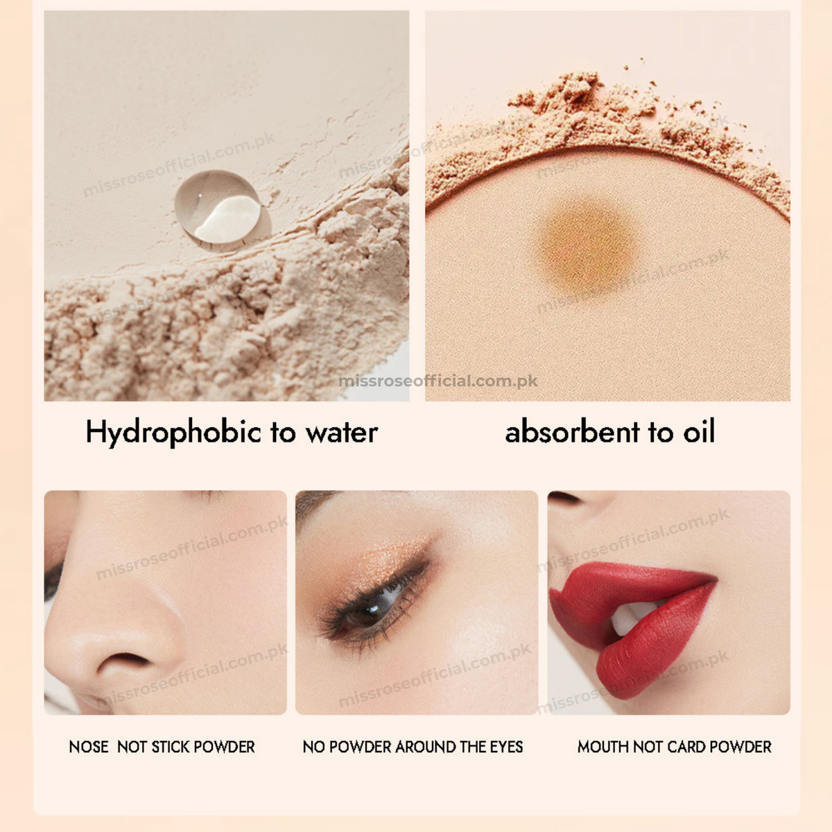 Miss Rose Moisture Whitening Two-Way Cake