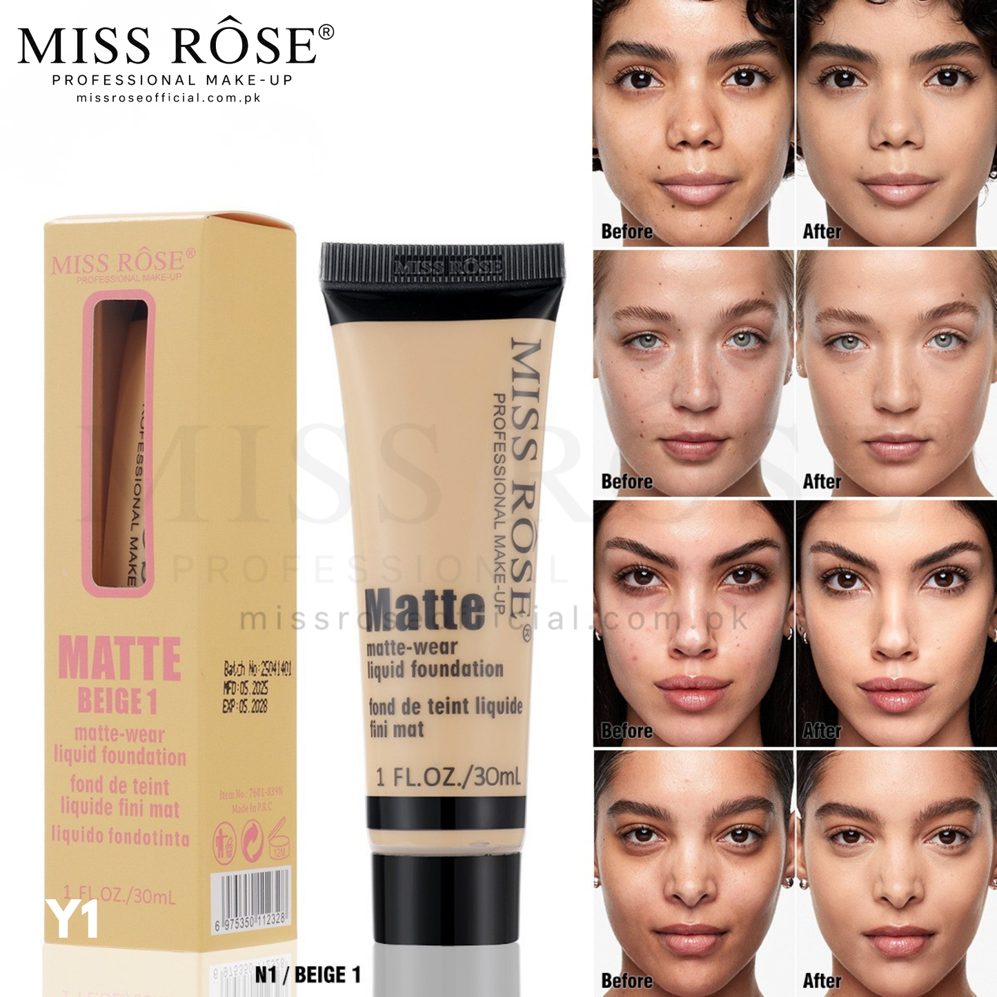 Full Coverage Matte Foundation