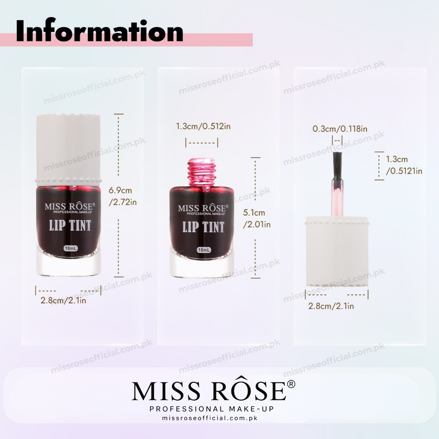 MISS RÔSE® LIP TINT 2 IN 1