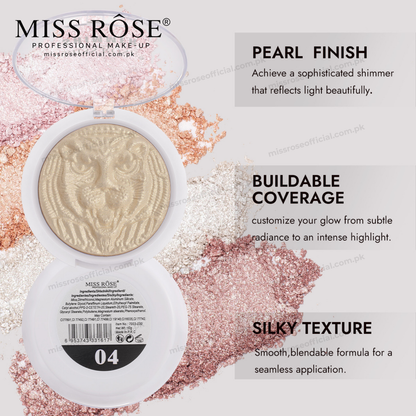 MISS RÔSE® New 3D Shimmer Highlighter (Panther)