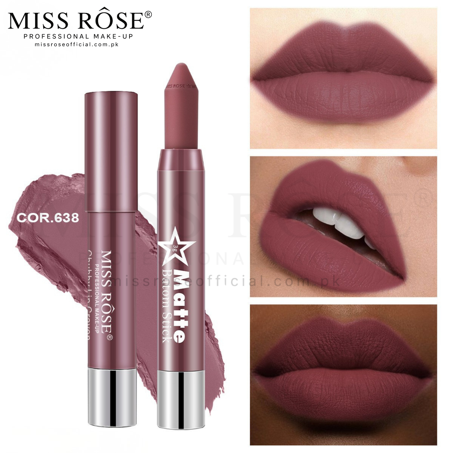 Matte Lip Batom Stick