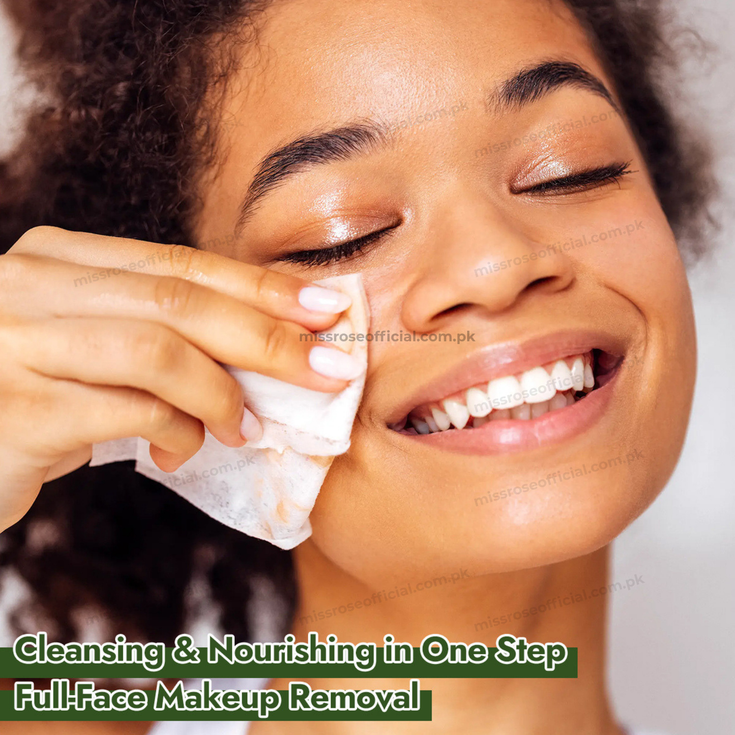 Miss Rose Facial Cleaning Wipes