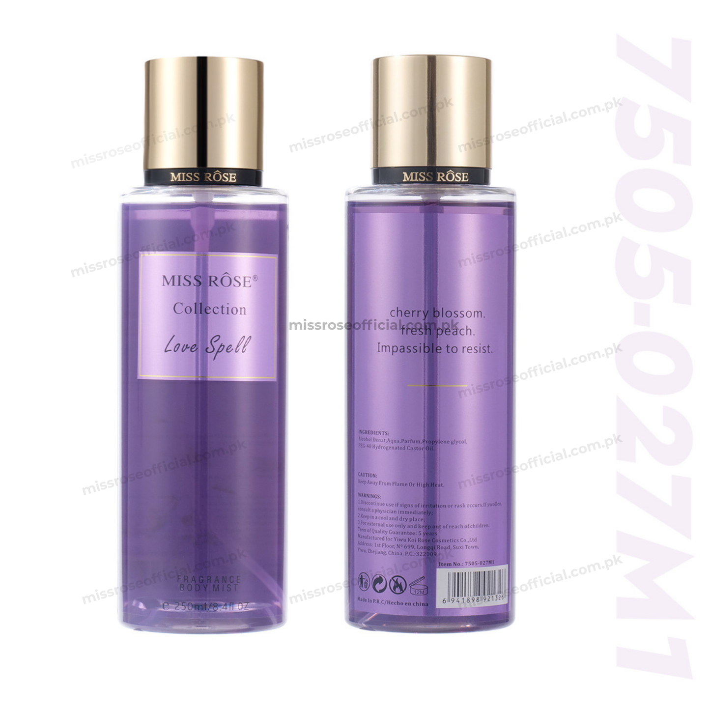 Miss Rose Allure Mist Perfume