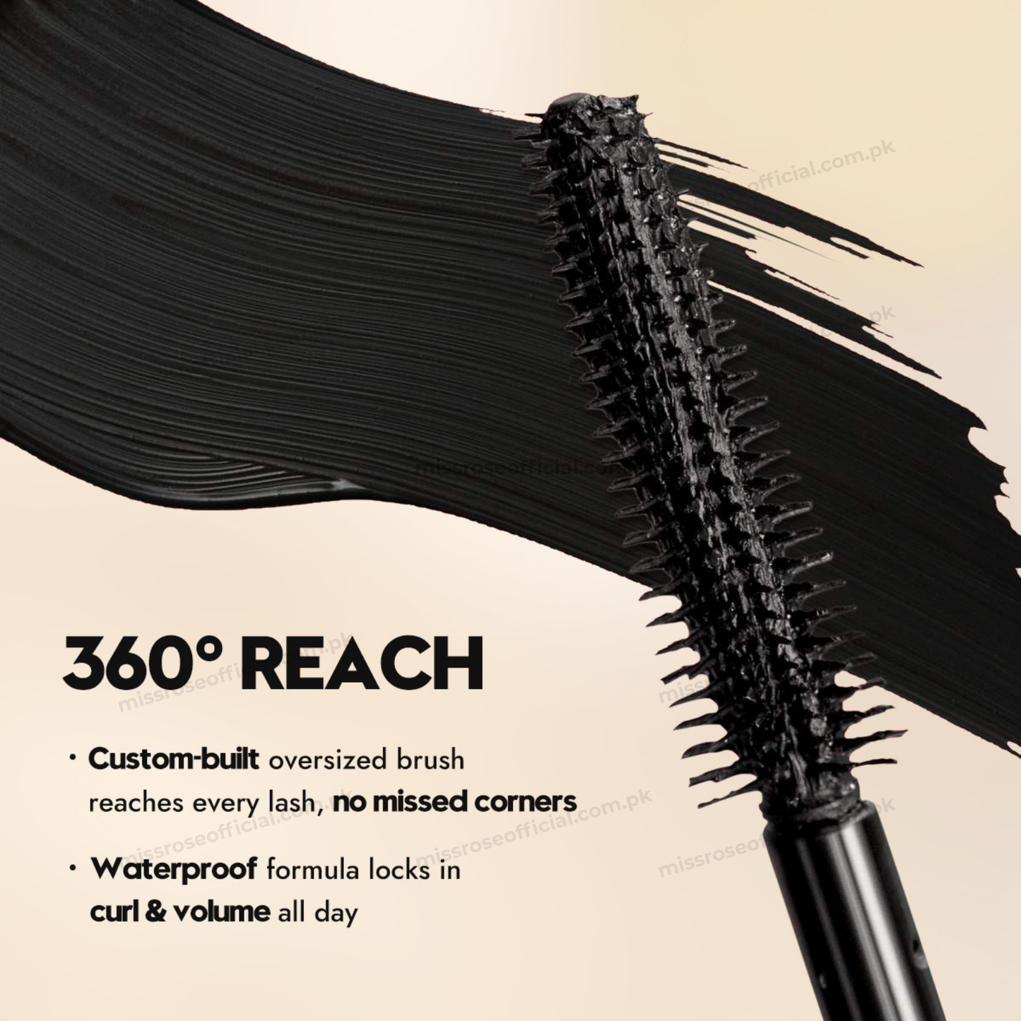 MISS RÔSE® Panther Mascara