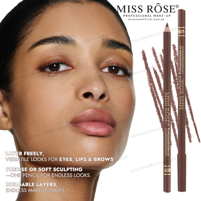 MISS ROSE® All-In-One Eyeliner / Eyebrow Pencil