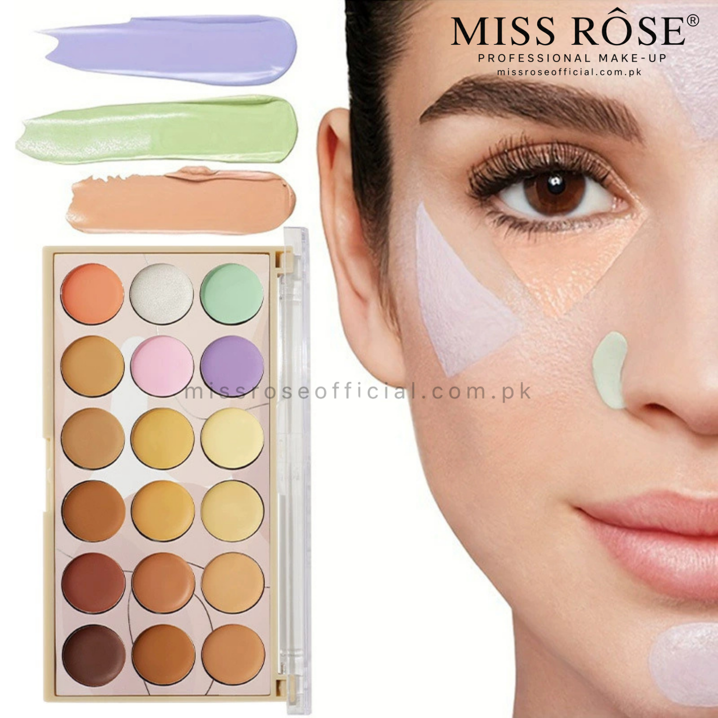 MISS RÔSE® 18 COLOR CONCEALER KIT