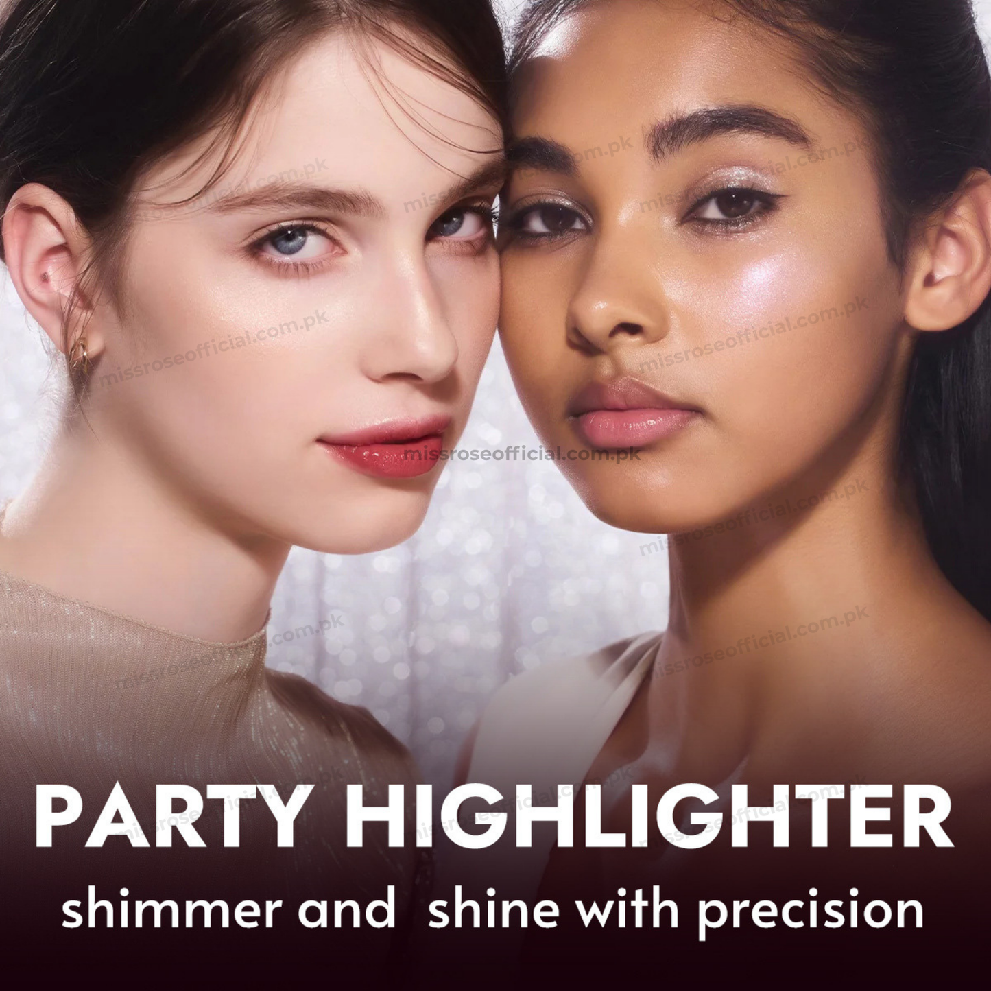 MISS RÔSE® 6 Color Glow Highlighter Palette