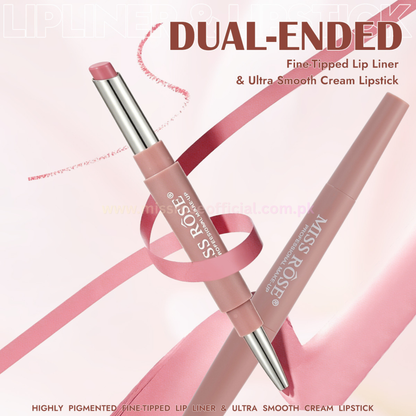 Dual Ended Lip Liner & Lipstick (Red)