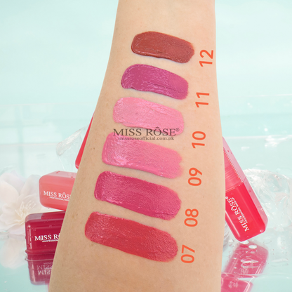 MISS RÔSE® Liquid Blusher and Lipstick – 2 in 1 Lip & Cheek Tint