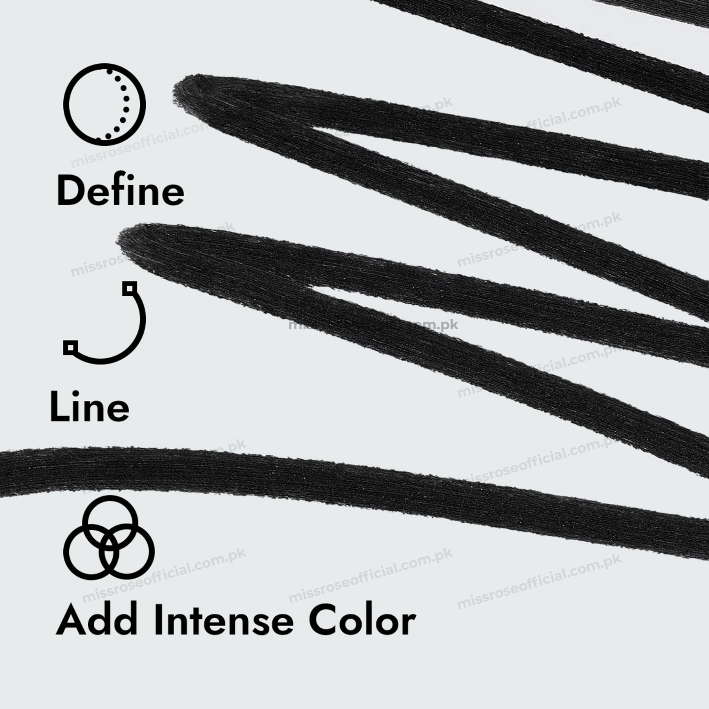 MISS RÔSE® Waterproof Gel Eyeliner