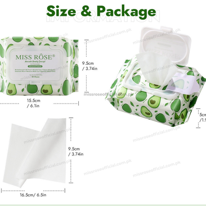 Miss Rose Facial Cleaning Wipes