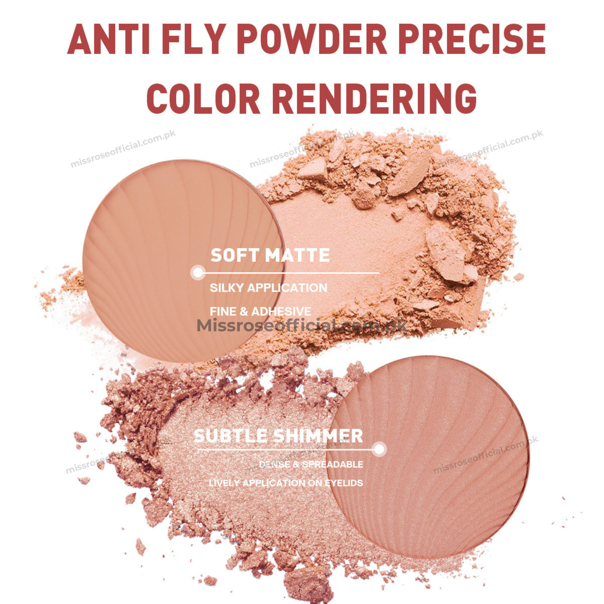 MISS RÔSE® Professional Fashion Blush