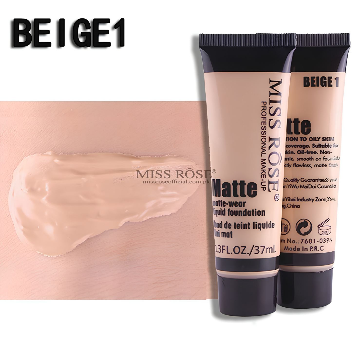 Miss Rose Full Coverage Matte Foundation