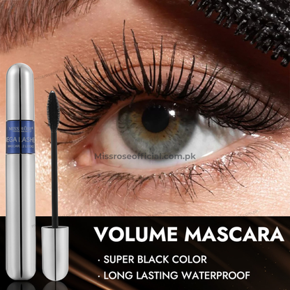 MISS RÔSE® Mega Lashes Mascara 2 Looks – Black