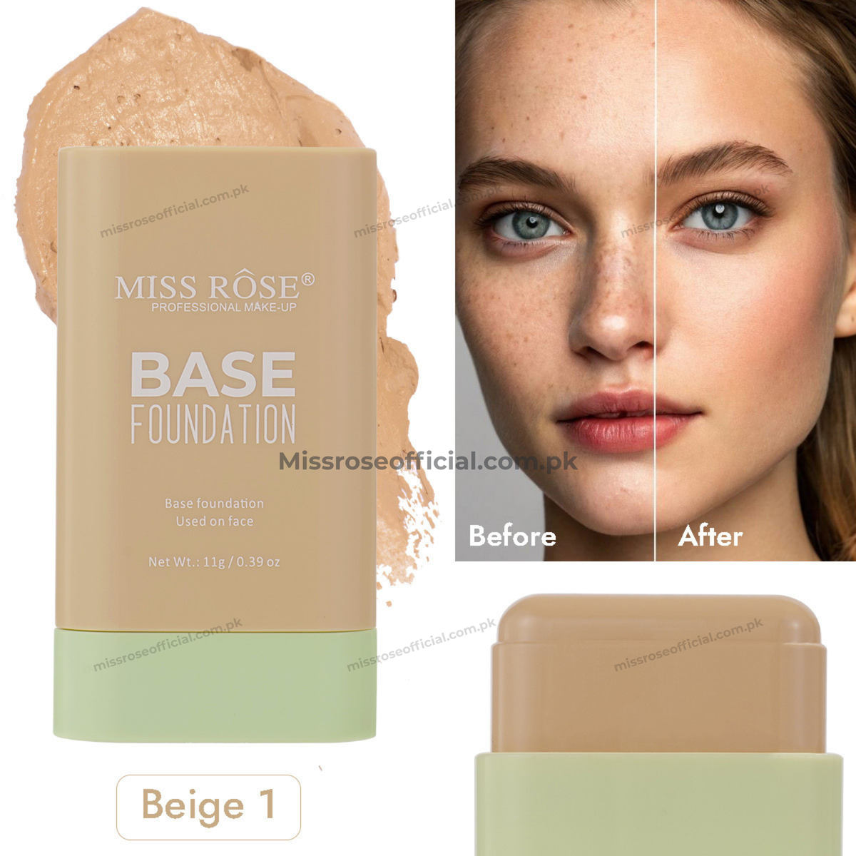 Miss Rose Base Foundation Stick