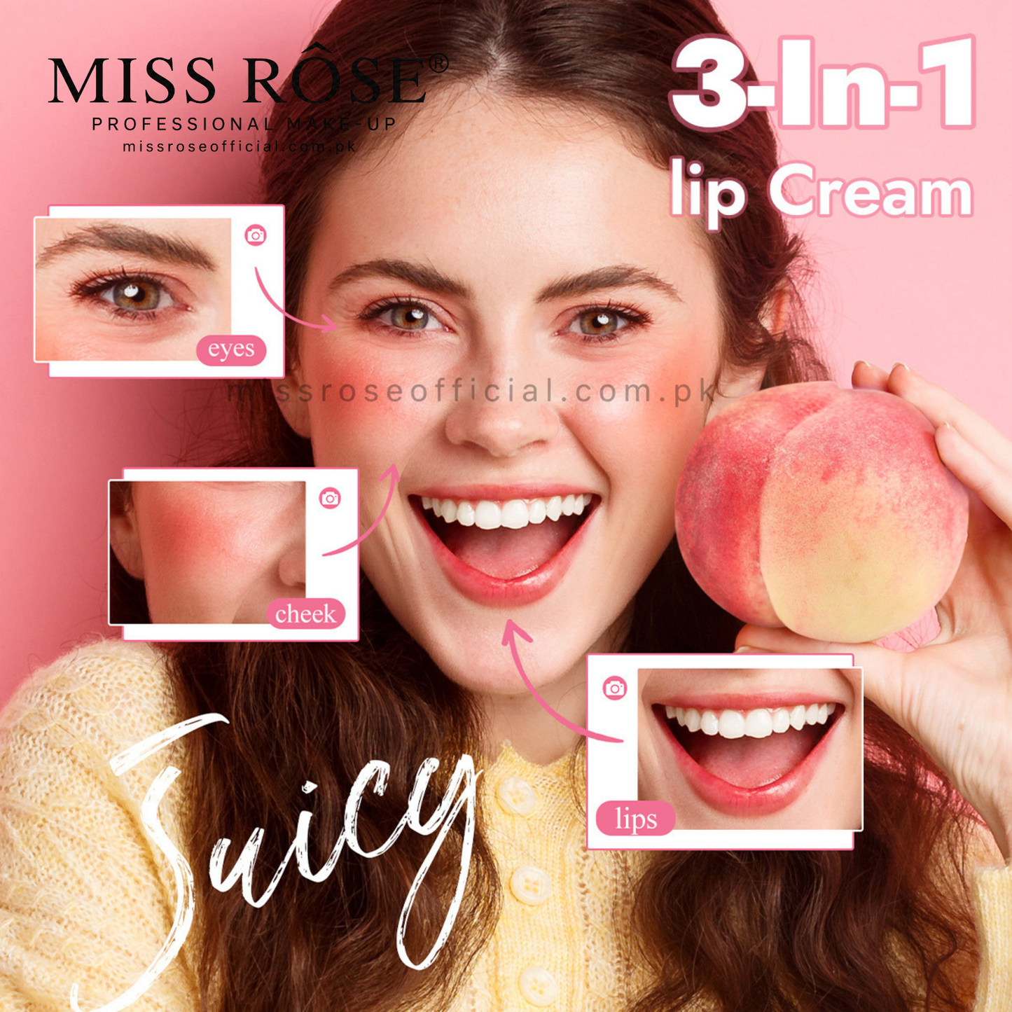 Miss Rose 18 Color Lipstick Kit (NEW)