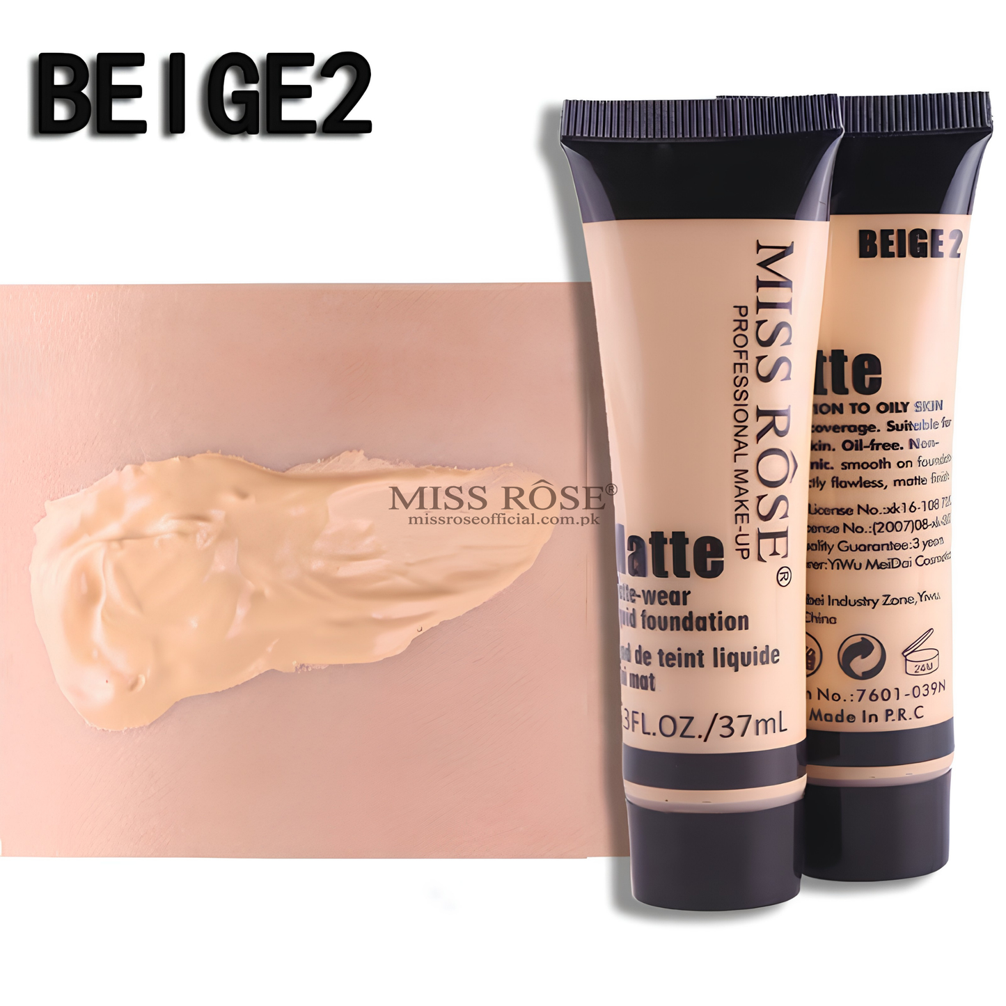 Miss Rose Full Coverage Matte Foundation