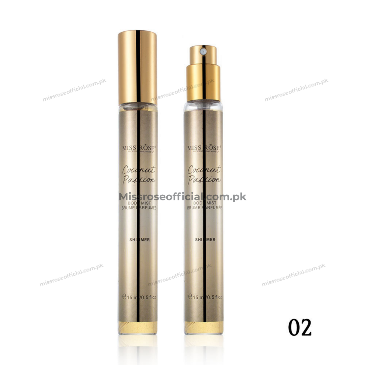 MISS RÔSE® Shimmer Body Mist